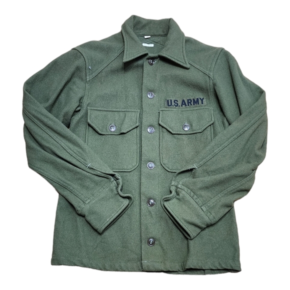 1950s Army Shirt Size Small - Picture 2 of 8